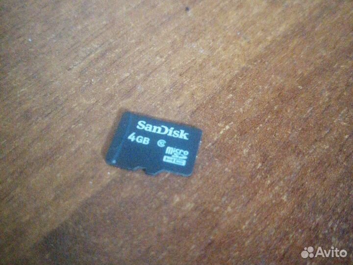 Карта памяти MicroSD 4gb