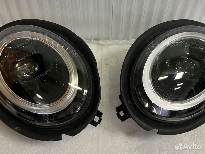 Full LED фары mini cooper f54 f55 f56 черные