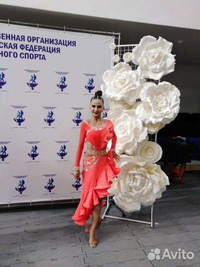 Платье латина юниоры 2
