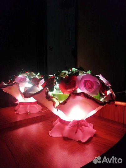 Цветы/светильники/букеты из изолона