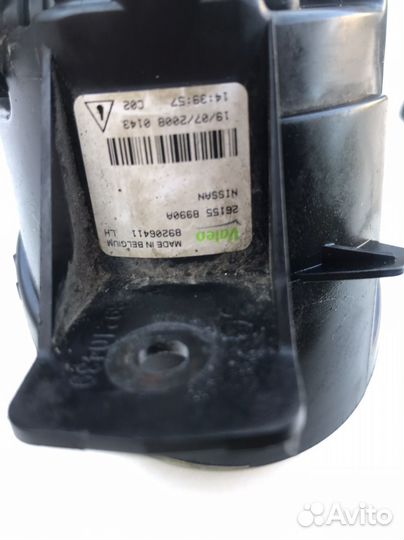 Противотуманные фары кашкай