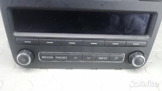 Магнитола skoda roomster 1 (9AG20I401)