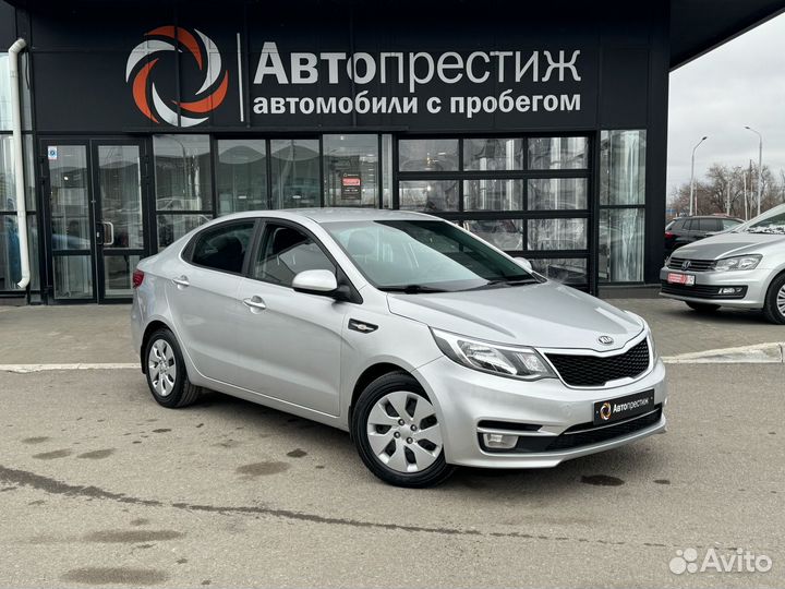 Kia Rio 1.4 МТ, 2015, 125 164 км