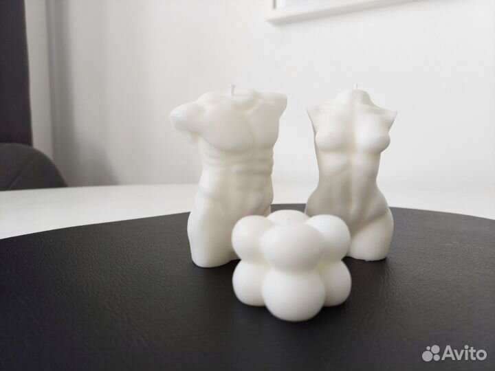 Арома свечи, фигуры (ваниль)