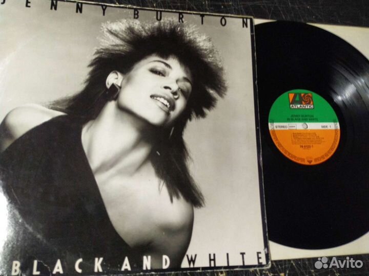 Jenny Burton In Black And white винил
