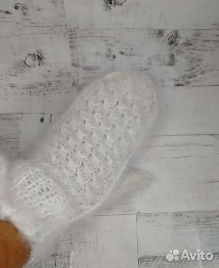 Варежки пуховые