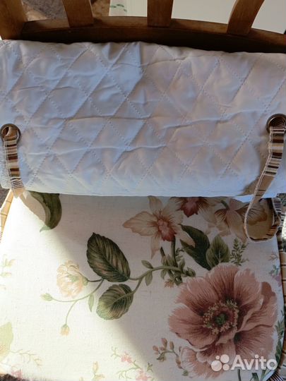 Чехлы на стулья 4 шт. + скатерть