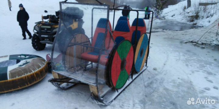 Сани для снегохода