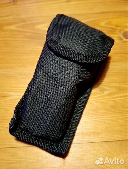 Туристическая вилка-ложка 4 в 1 оранжевая