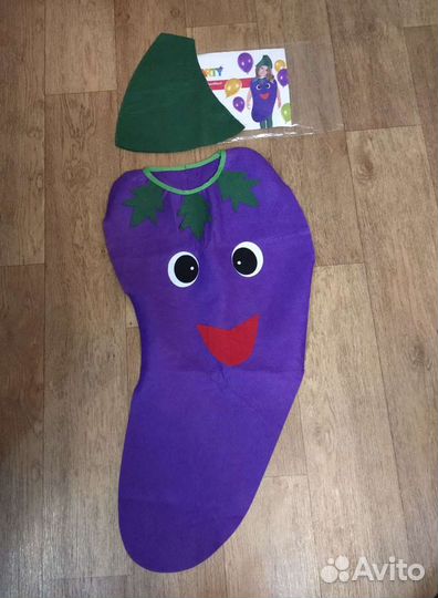 Костюм баклажан