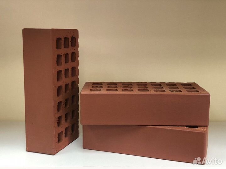 Кирпич облицовочный 1,0 нф Бордо