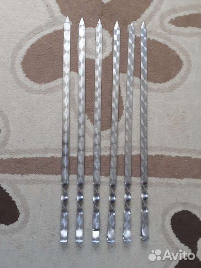 Шампура для люля-кебаб,6 шт