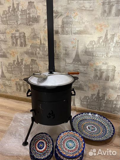 Чугунный казан
