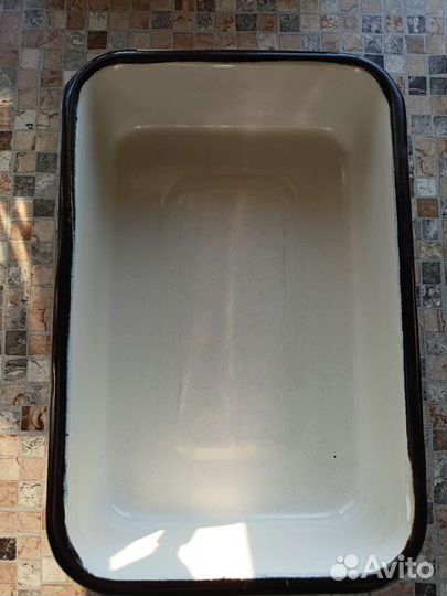 Лоток для холодца эмалированный СССР