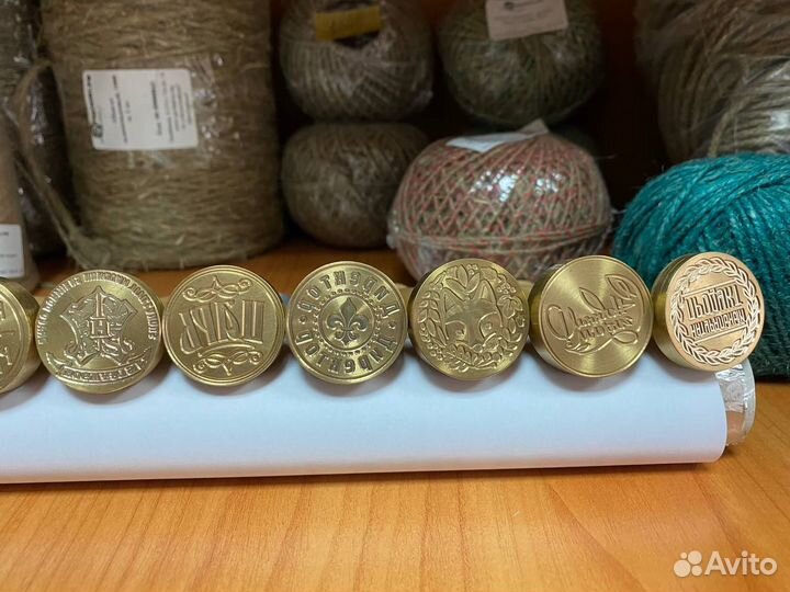 Готовые сургучные печати