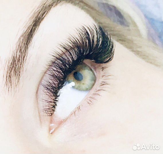 Наращивание ресниц на дому