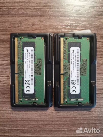 Оперативная память sodimm DDR4 16gb 3200mhz