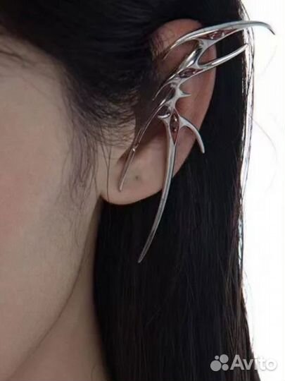 Серьги-клипсы 2 шт