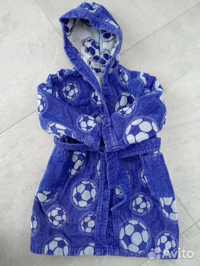 Детский махровый халат