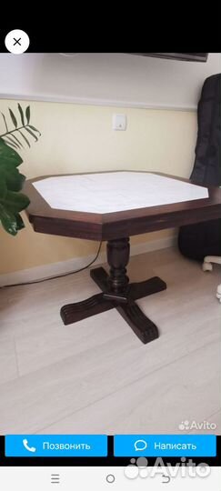 Подстолье от стола натуральное дерево цвет венге