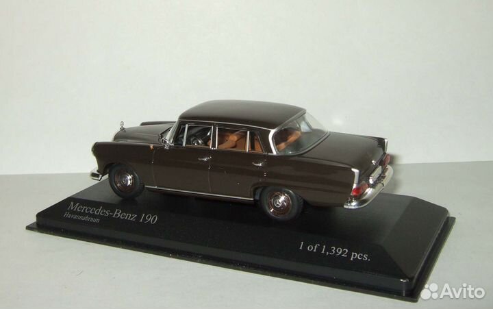 Мерседес Mercedes 190 W110 1961 Minichamps 1:43