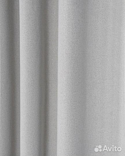 Шторы 100 блэкаут Массимо белый песок новые пошив