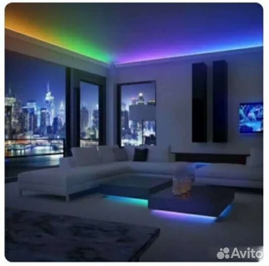 Светодиодная лента rgb 5 метров