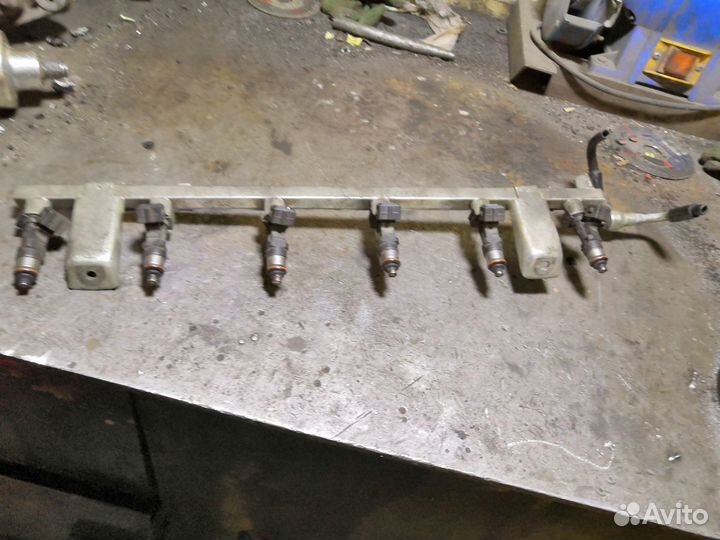 Топливная рейка взборе шевроле эпика