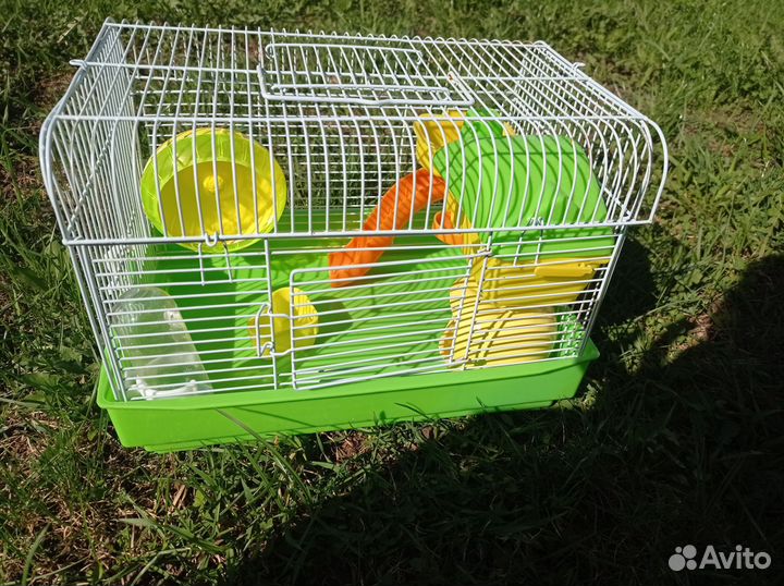 Клетка для грызунов и попугая б/у