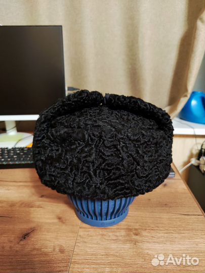 Шапка ушанка Каракулевая мужская