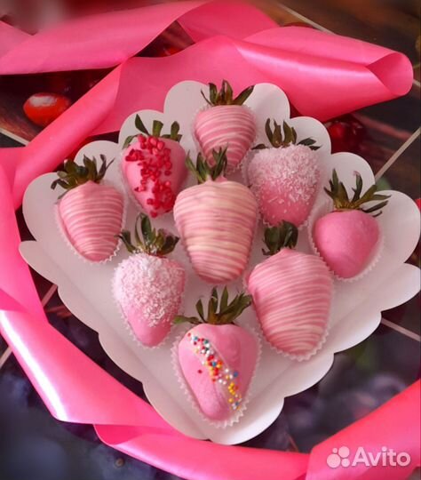 Клубника в шоколаде в наличии