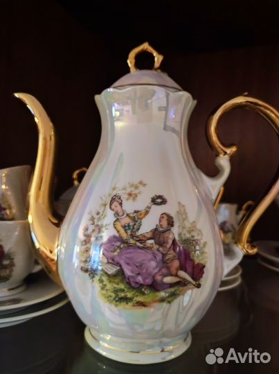 Сервиз кофейный Мадонна Перламутр Эспрессо