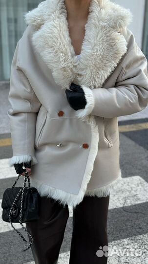 Дубленка двусторонняя Hermes