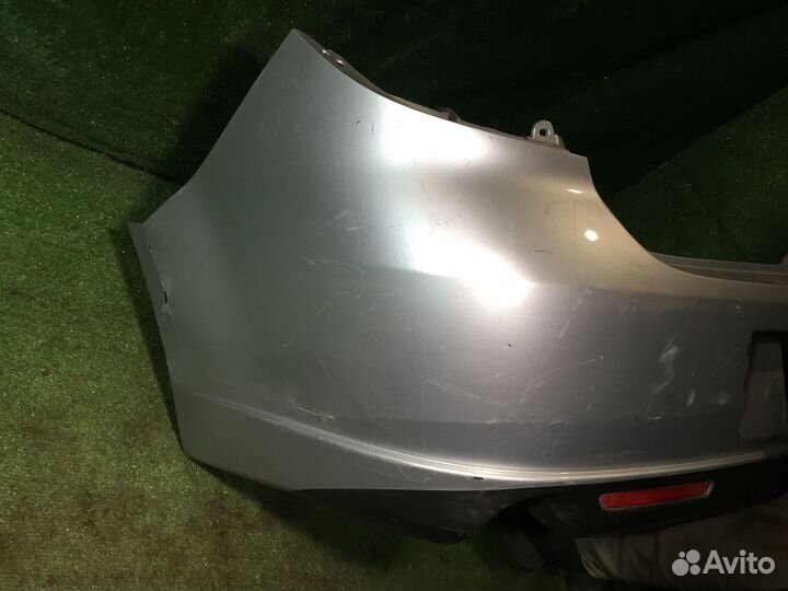 Бампер задний sedan Mazda 6 GH GH5AP Серебро трещи