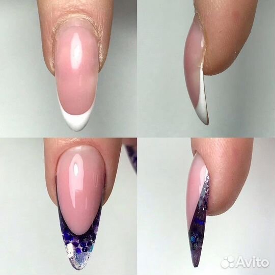 Наращивание, коррекция ногтей, гель-лак