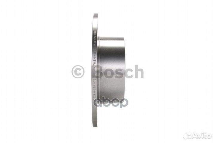 Диск тормозной зад 0986478132 Bosch