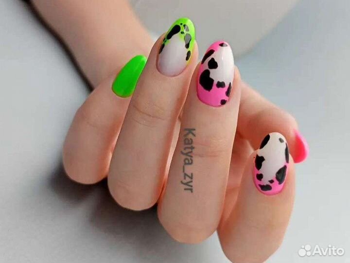 Наращивание ногтей и гель лак