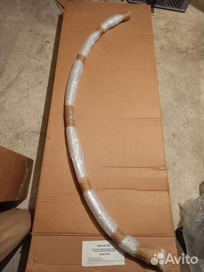 Защита переднего бампера mazda cx9