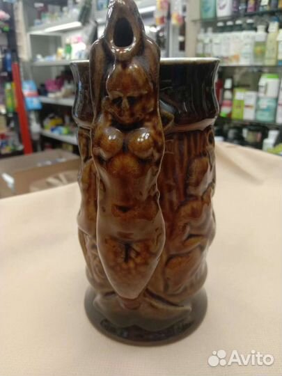 Кружка пивная Обнажённые керамика СССР