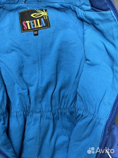 Комбинезон демисезонный 86 + шапка