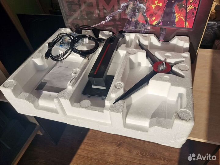 Монитор аос 27 144гц с разбитым экраном