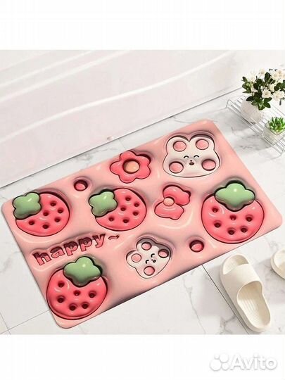 Коврик для ванной противоскользящий