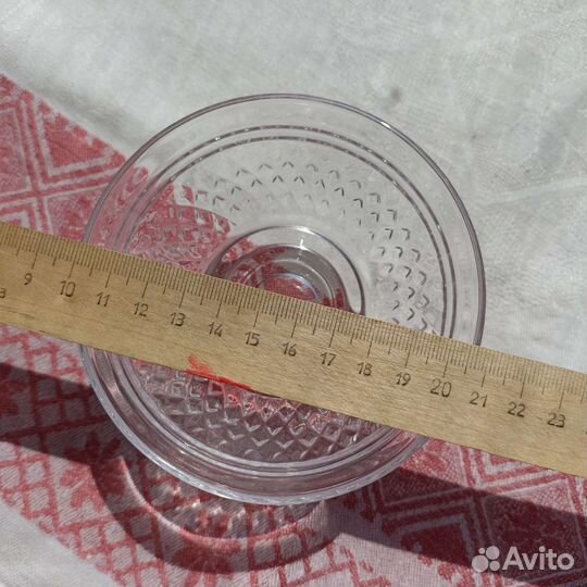 Вазочка розетка конфетница СССР, 2 шт