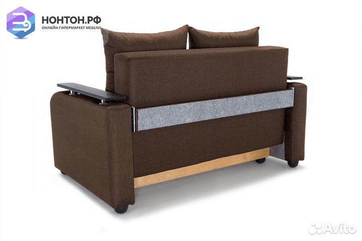 Диван аккордеон Лайт коричневый