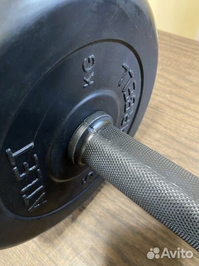 Гантели разборные 16,5 кг новые металл в резине
