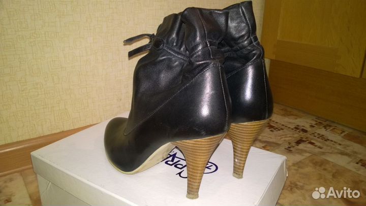 Ботильоны кожаные 38р