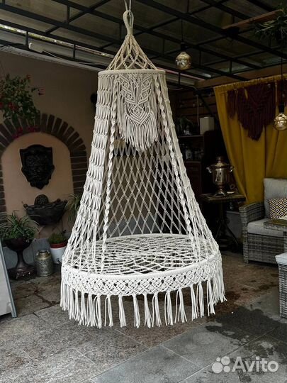Гамак кресло макраме