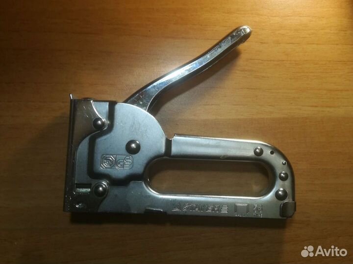 Степлер хромированный 53 скоба 4-8мм