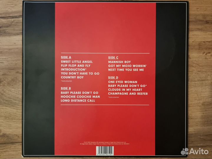 LP Muddy waters, The Rolling stones- live Chicago