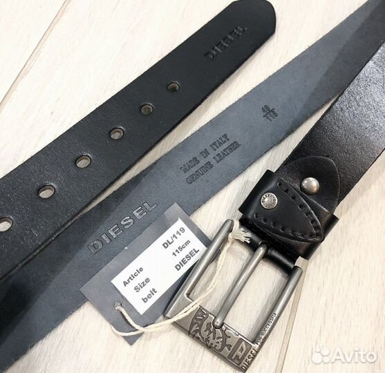 Мужской кожаный ремень Diesel оригинал